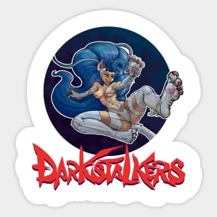 Felicia Profile from Capcom Darkstalker Sticker